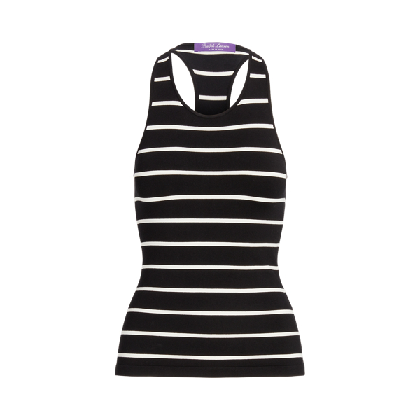 Silk-Plaited Jersey Jumper Tank Top