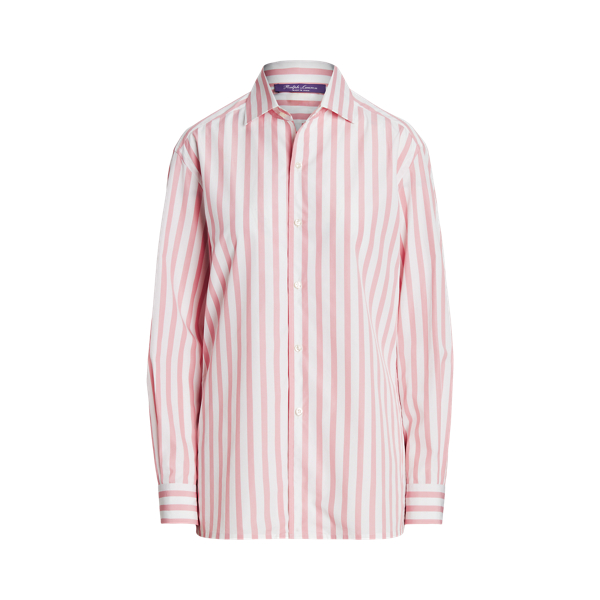 Capri Relaxed Fit Striped Cotton Shirt