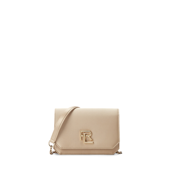 Fawn RL 888 Satin Mini Crossbody Chain Ralph Lauren Collection 1