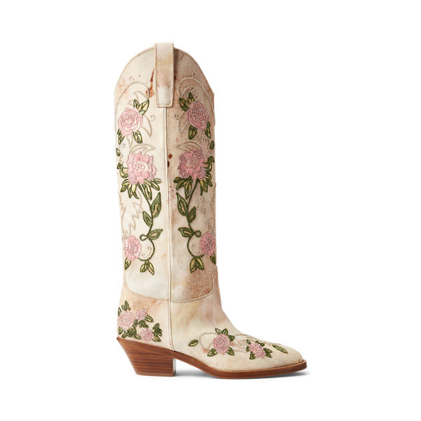 Ralph lauren womens cowboy boots on sale