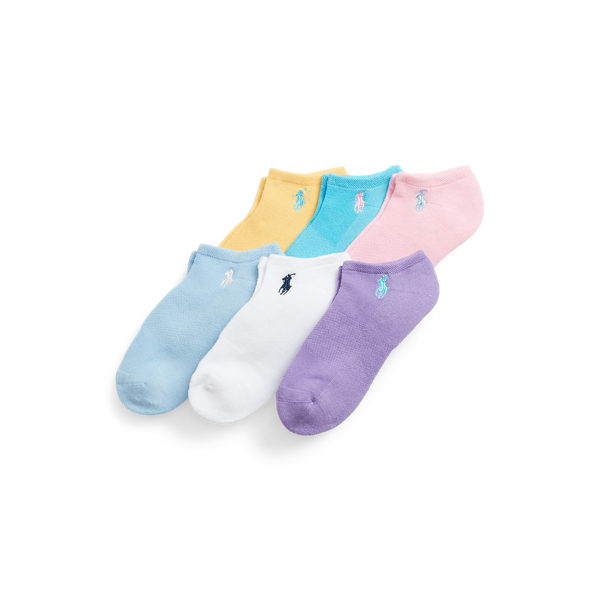 Assorted Low-Cut Ankle Sock 6-Pack Polo Ralph Lauren 1