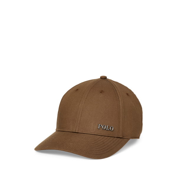 Baseballpet met logoplaatje
