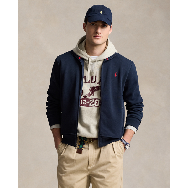 Double-Knit Track Jacket Polo Ralph Lauren in Aviator Navy 1