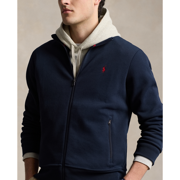 Double-Knit Track Jacket Polo Ralph Lauren in Aviator Navy 6
