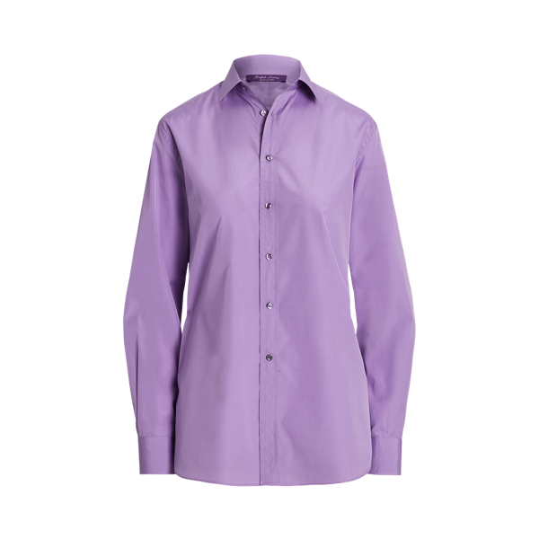 Chemise Adrien d&eacute;contract&eacute;e en popeline