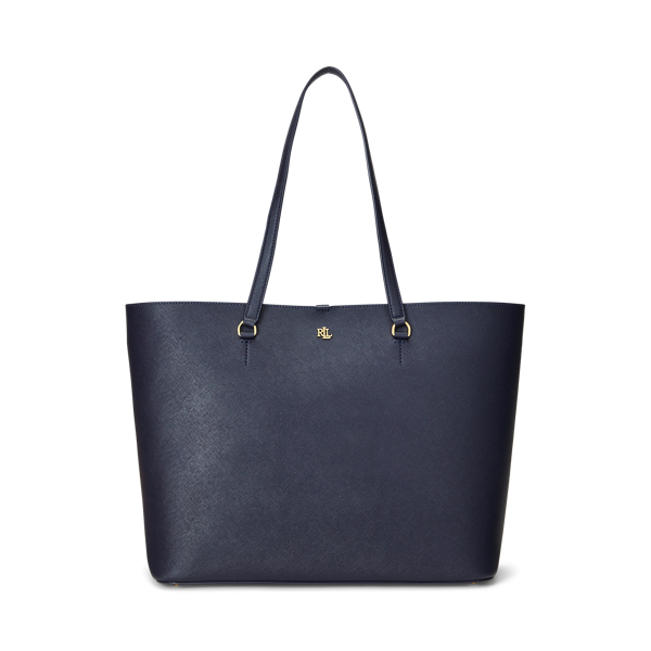 Crosshatch Leather Large Karly Tote