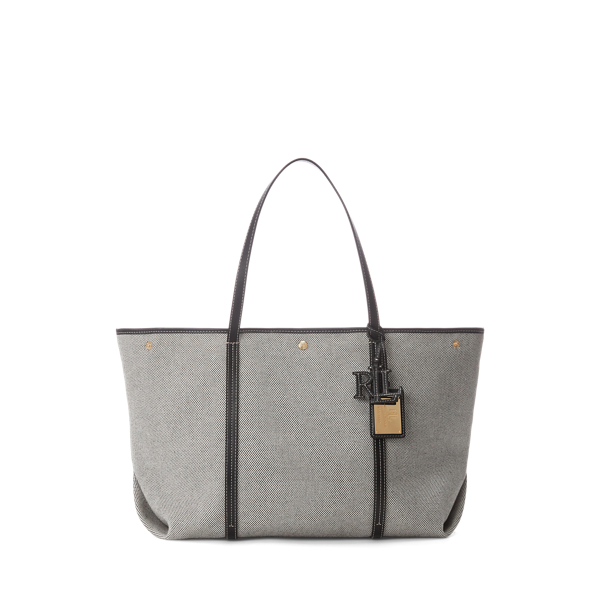 Canvas Leather Large Emerie Tote