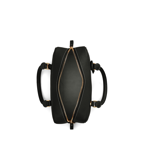 Pebbled Leather Small Emerie Satchel for Women Ralph Lauren IE
