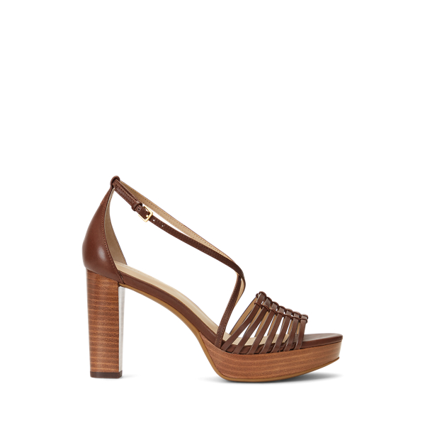 Plateausandale Shelby aus Leder Lauren in 1