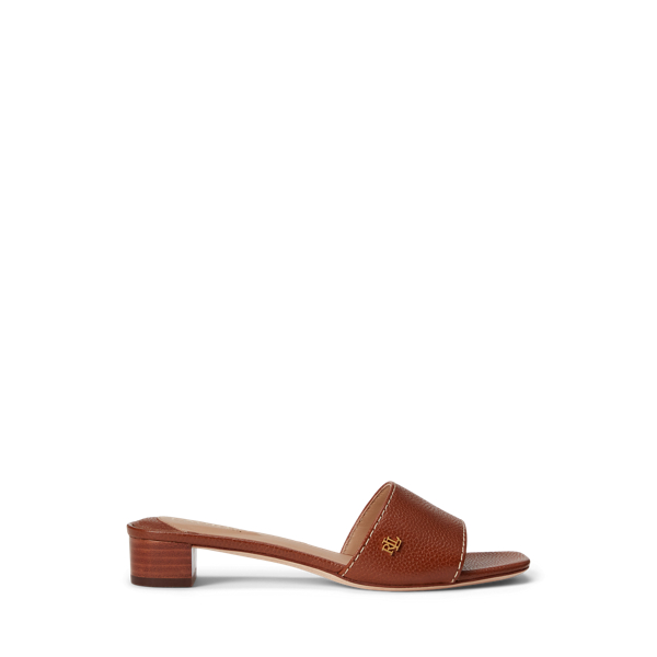Fay Tumbled Leather Sandal