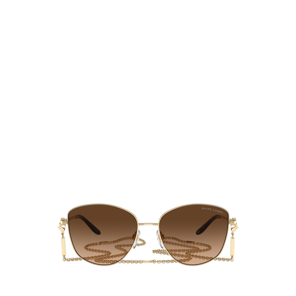 Sonnenbrille Vivienne mit Steigb&uuml;gel Ralph Lauren in Zartes Gold 2