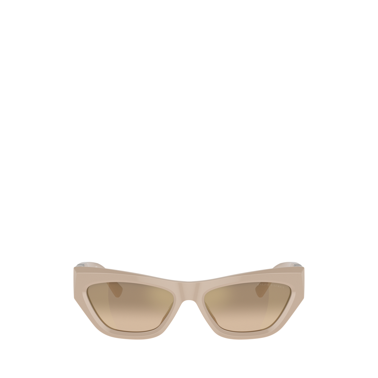Женские солнцезащитные очки Ralph Lauren RL Kiera Sunglasses, цвет: Однотонный бежевый — фото 1