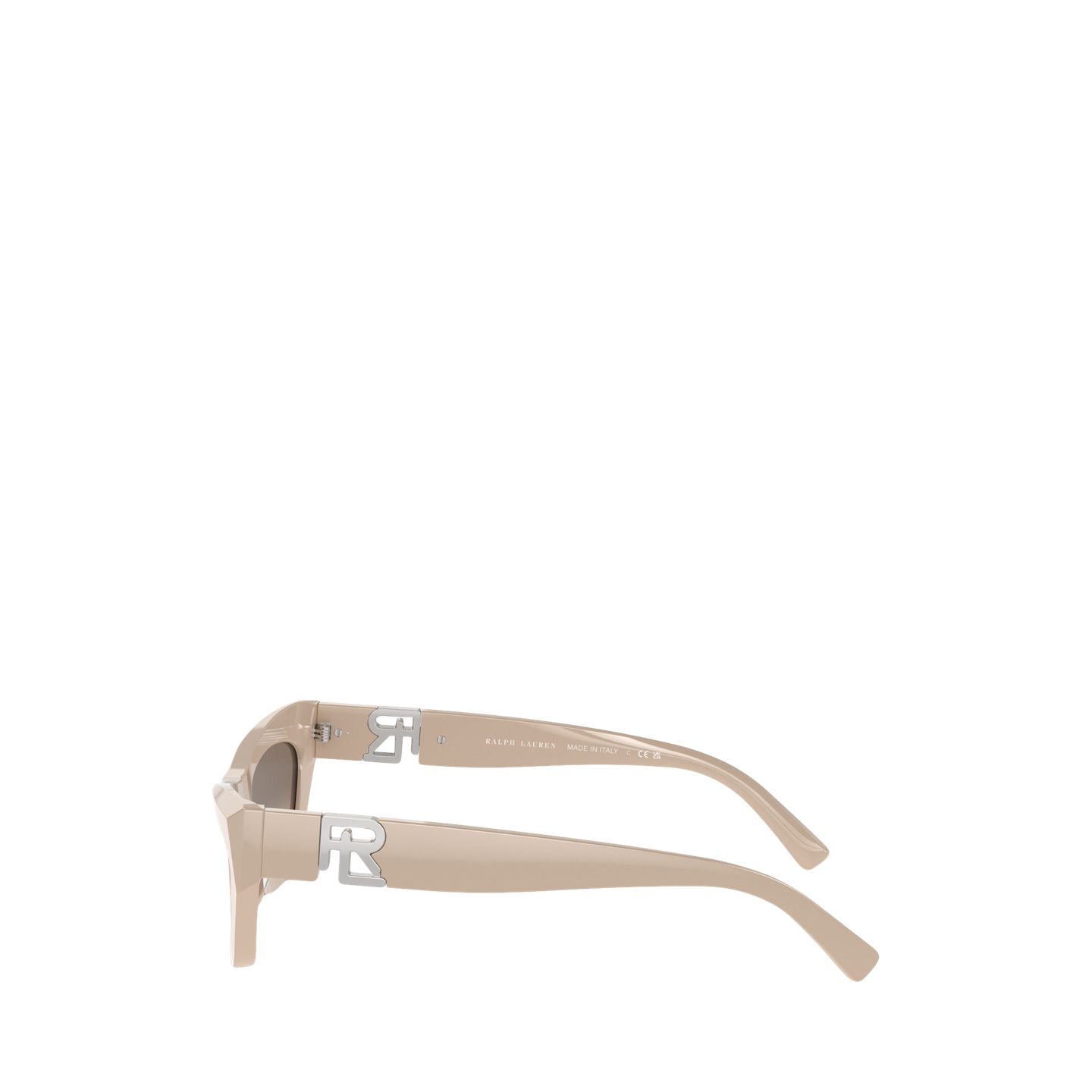 Женские солнцезащитные очки Ralph Lauren RL Kiera Sunglasses, цвет: Однотонный бежевый — фото 2
