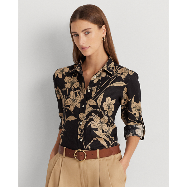 Ralph lauren floral shirt womens on sale