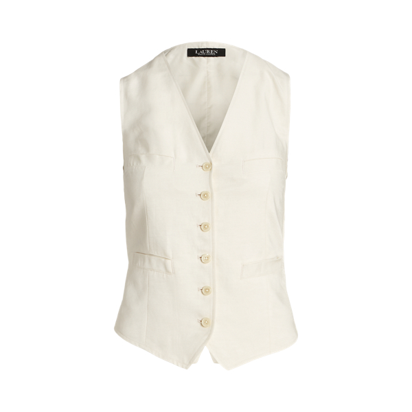 Twillweste aus einer Leinenmischung Lauren in 1