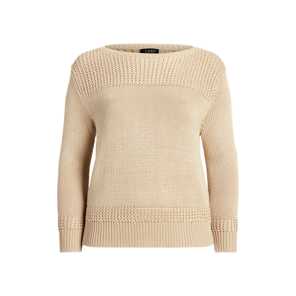 Pullover mit U-Boot-Ausschnitt Lauren Woman in 1