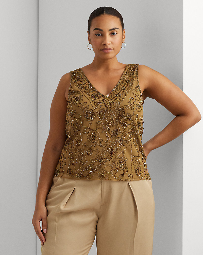 Sequined Gold Silk Beaded Sweater Women Sequined Gold Silk Beaded Sweater Women