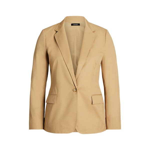 Cotton Twill Blazer