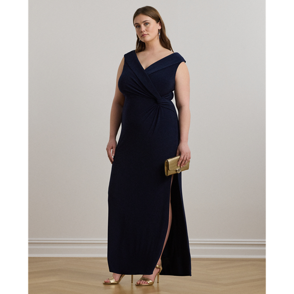 Ralph lauren evening dresses plus size hotsell