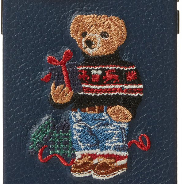 Polo Bear Leather iPhone 15 Case for Men Ralph Lauren UAE