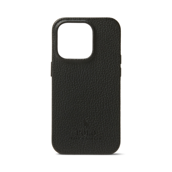 Leather MagSafe iPhone 15 Pro Case for Men | Ralph Lauren® TM