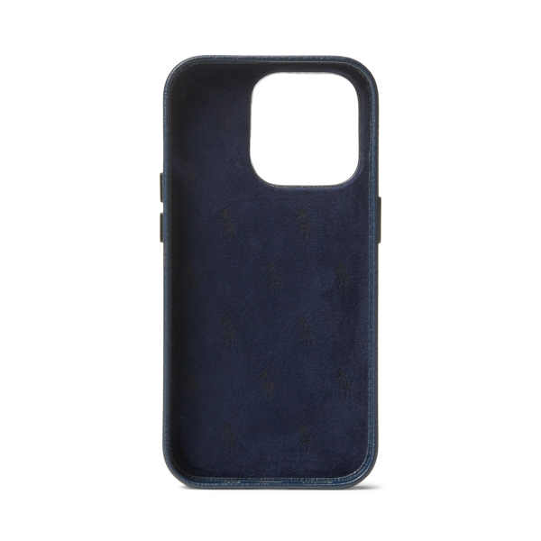Polo Bear Leather iPhone 15 Pro Case