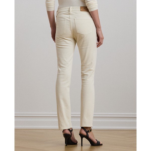 Straight-Fit Jeans in Knöchellänge Lauren in Creme-Waschung 6