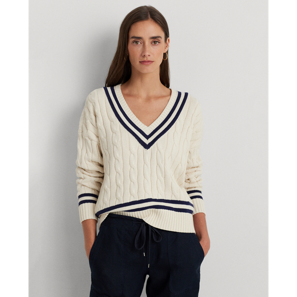 Cable Knit Cricket Sweater