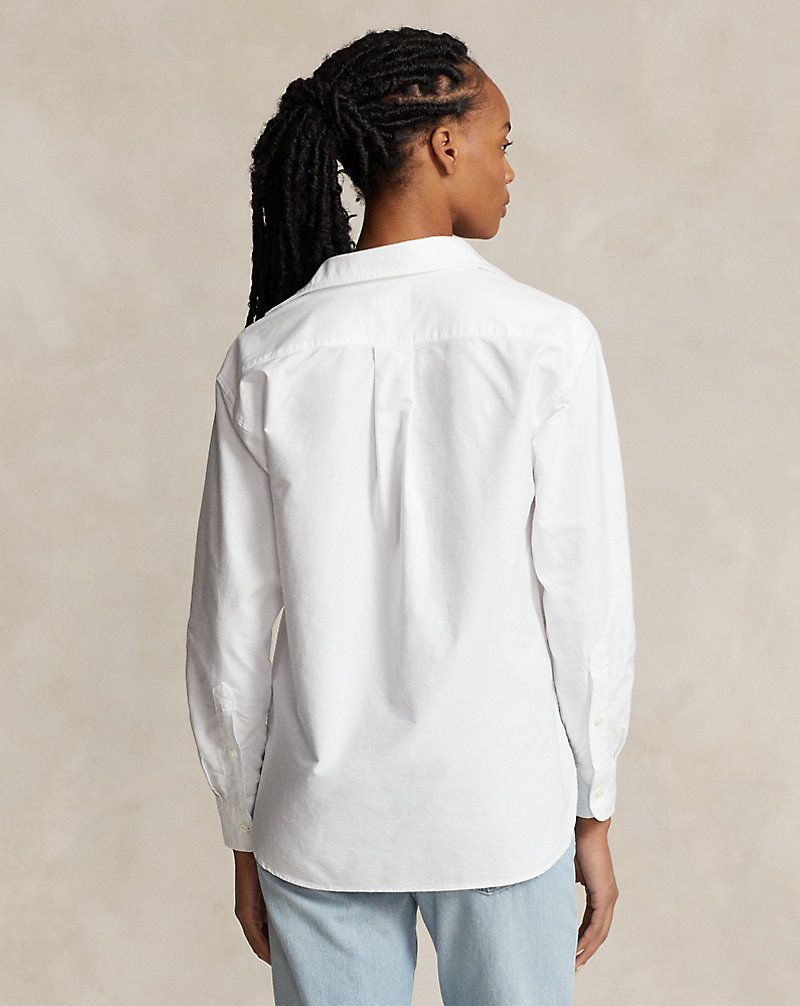 Relaxed Fit Cotton Oxford Shirt Relaxed Fit Cotton Oxford Shirt