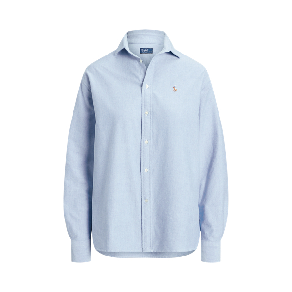 Relaxed Fit Cotton Oxford Shirt Polo Ralph Lauren 1