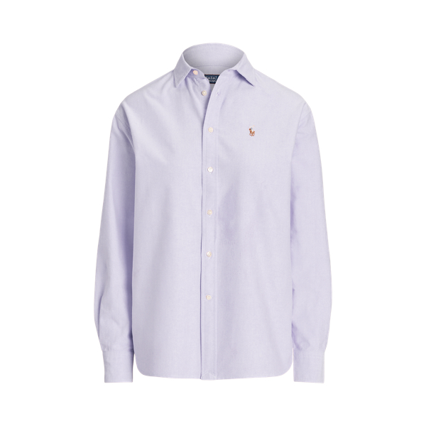 Sky Lavendar Relaxed Fit Cotton Oxford Shirt Polo Ralph Lauren 2