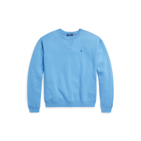 Rundhals-Sweatshirt aus Fleece Polo Ralph Lauren in Sommerblau 2