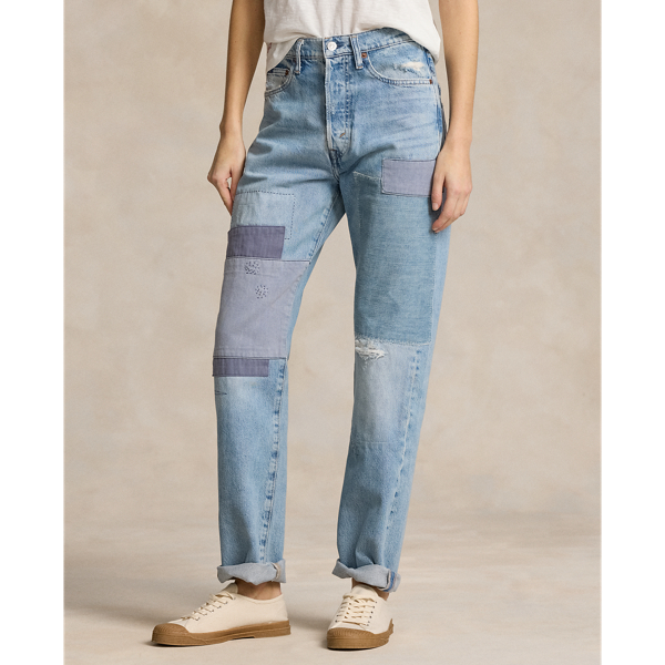 High-Rise Relaxed Straight Jean