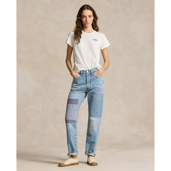 High-Rise Relaxed Straight Jean