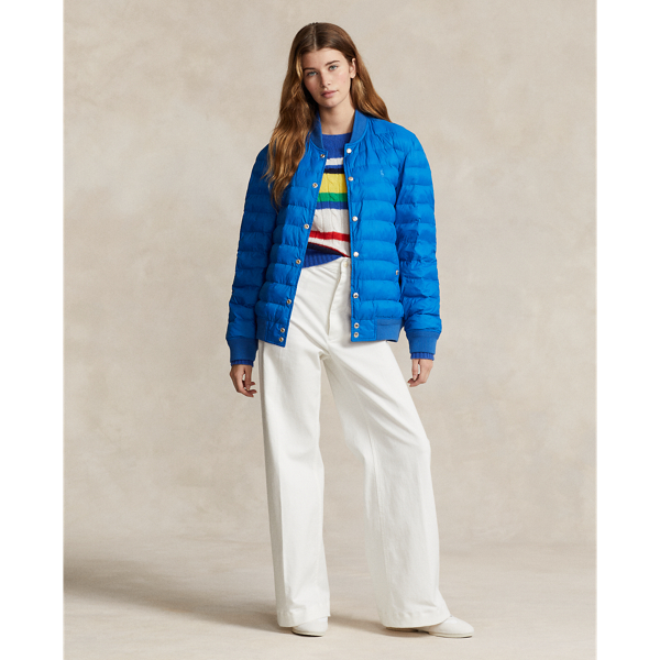 Dakota Blue Insulated Bomber Jacket Polo Ralph Lauren for fall 4