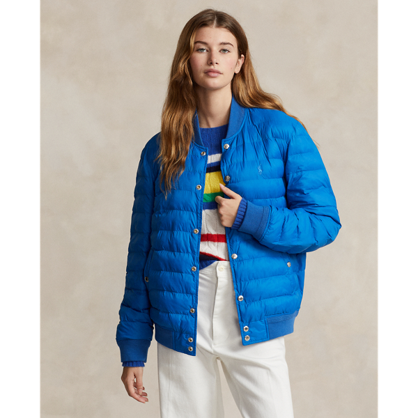 Dakota Blue Insulated Bomber Jacket Polo Ralph Lauren for fall 1