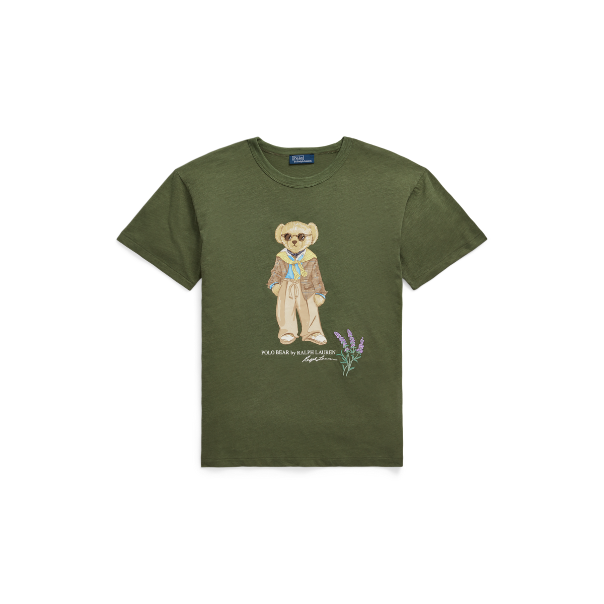 Polo Bear Cotton Jersey Tee