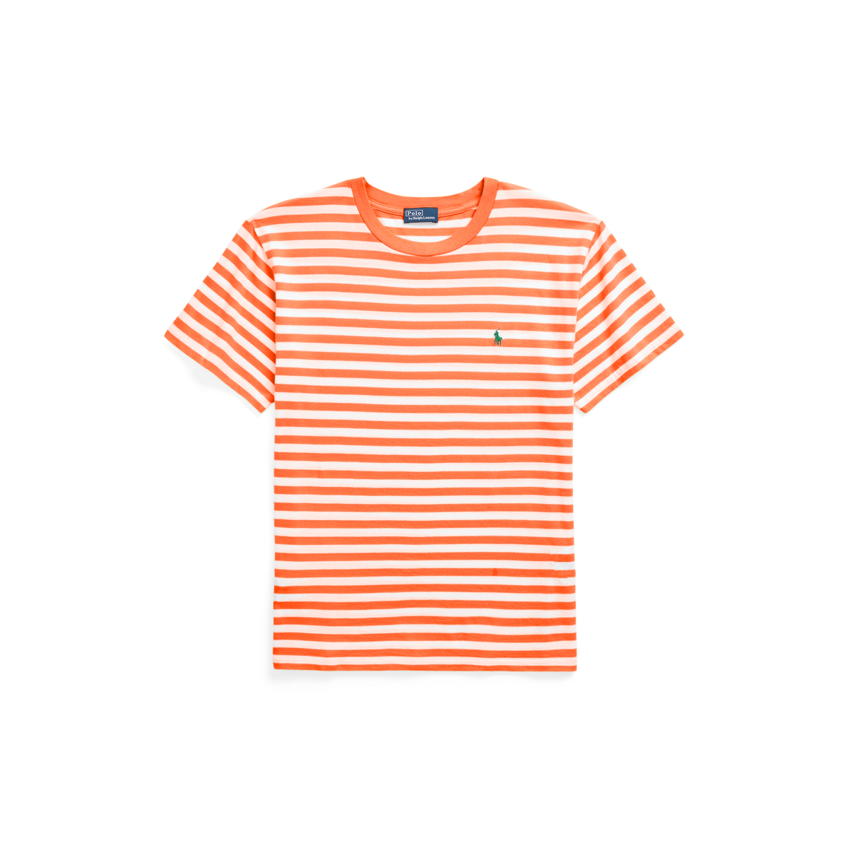 売れ筋商品|||ラルフローレン カットソー トップス レディース Women's Striped Ribbed Cotton Crewneck Tee Cruise Navy/White Polo Ralph Lauren Women's Striped Ribbed Cotton Crewneck Tee