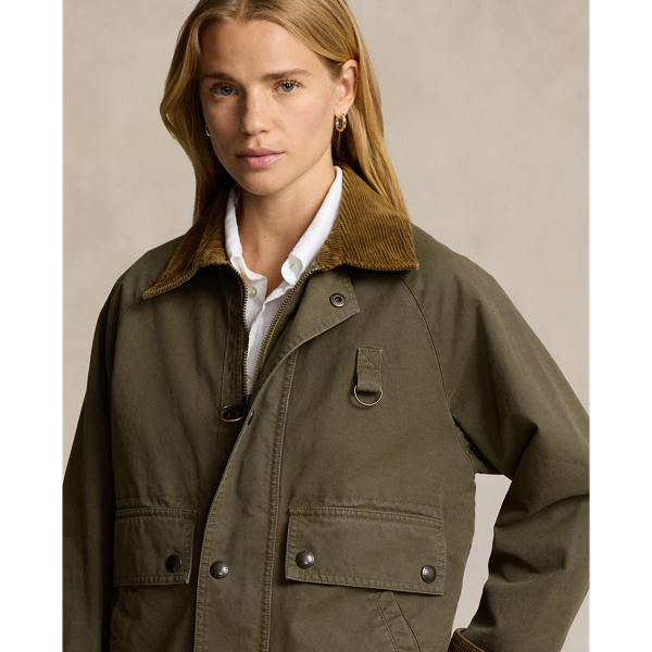 Ralph lauren women's utility jacket hotsell