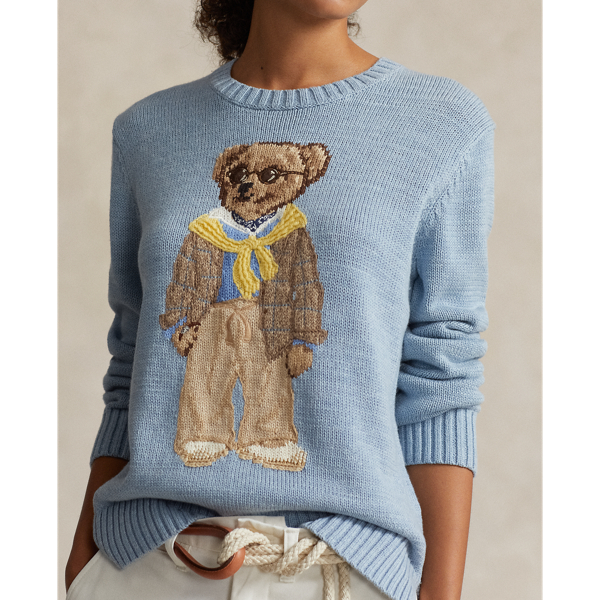 Maglia ralph lauren con orso on sale