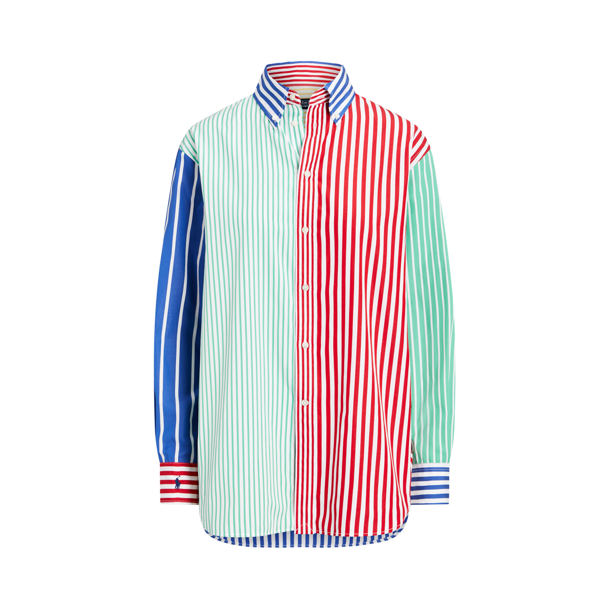 Oversize Striped Cotton Fun Shirt