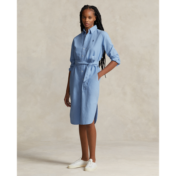 Ralph lauren blue dress best sale