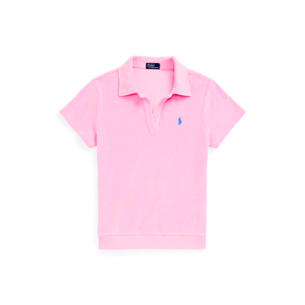 Shrunken Fit Terry Polo Shirt