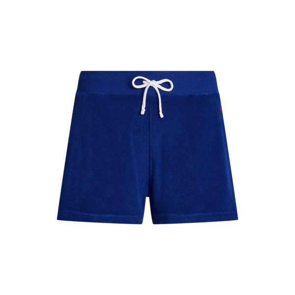 Frottee-Shorts mit Tunnelzug