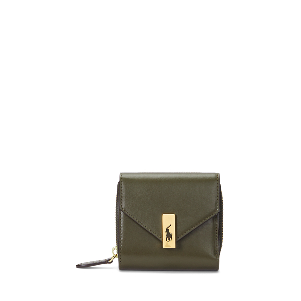 Polo ID Leather Compact Wallet for Women | Ralph Lauren® UK Polo ID Leather Compact Wallet for Women | Ralph Lauren® UK