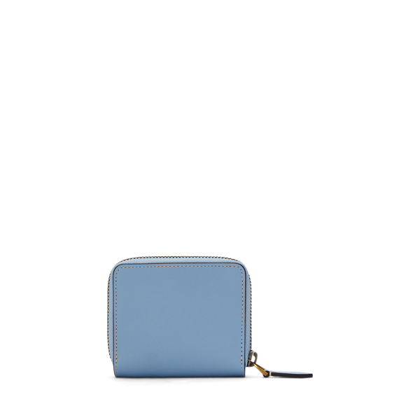 Sky Blue Polo Bear Compact Wallet Polo Ralph Lauren 2
