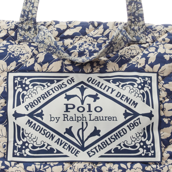 Quilted Floral Cotton Extra Large Tote