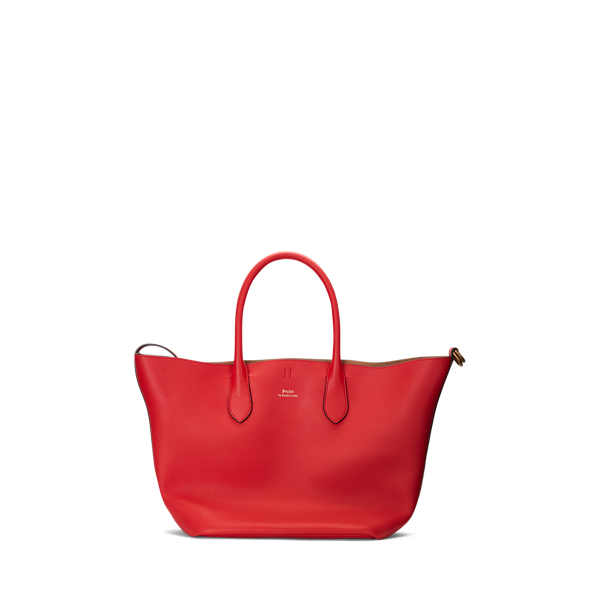 Reversible Leather Medium Bellport Tote