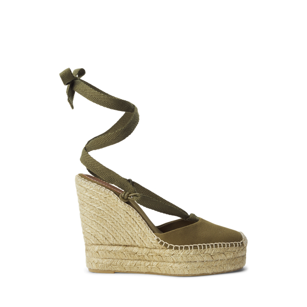 Canvas Wedge Espadrille