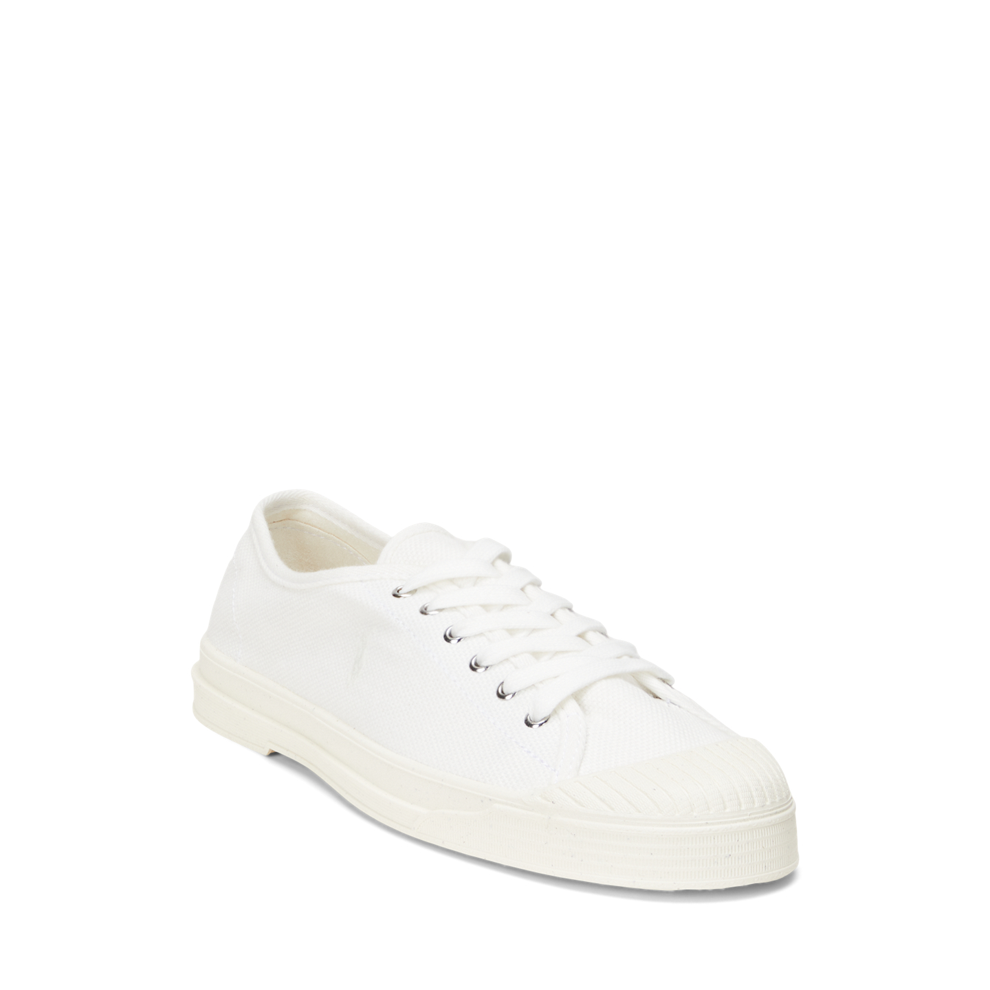 Женские кроссовки Ralph Lauren Essence 100 Canvas Cap-Toe, цвет: Белый — фото 1